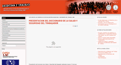 Desktop Screenshot of medicinaytrabajo.com.ar